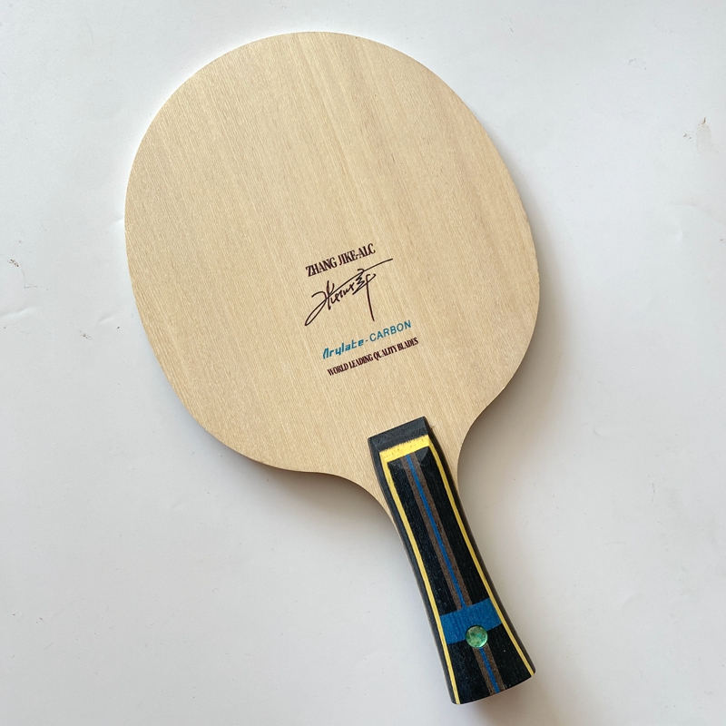 Padel Racket Carbon - プロ仕様カーボンファイバー卓球ラケット 5層ウッド+2AC攻撃用ロングハンドル ピンポンブレード スポーツフィットネス用