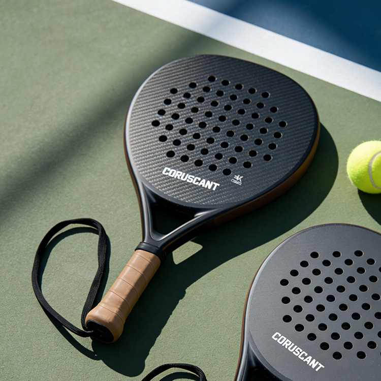 多用途カーボンファイバー素材3Kパデルラケット、ミディアムバ - Padel Racket Carbon のレビューと価格