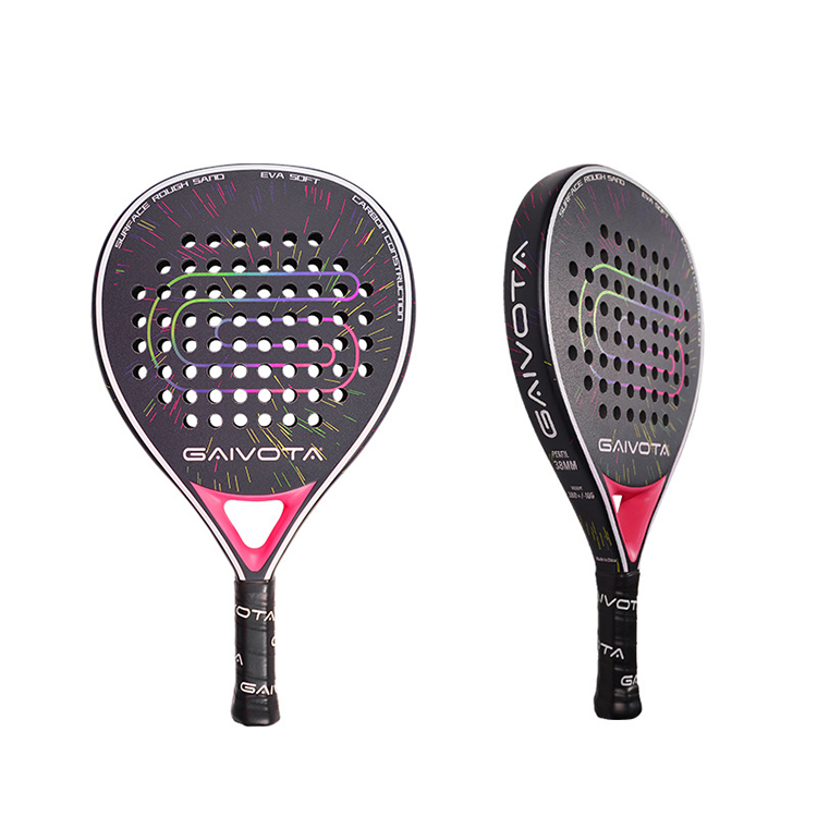 フルカーボンファイバー素材のパデルラケット、カスタマイズ可能 - Padel Racket Carbon のレビューと価格