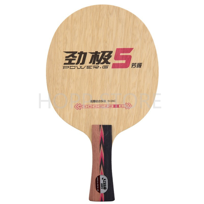 卓球ラケットdhsping pong bat、pg5、pg5 - Padel Racket Carbon のレビューと価格