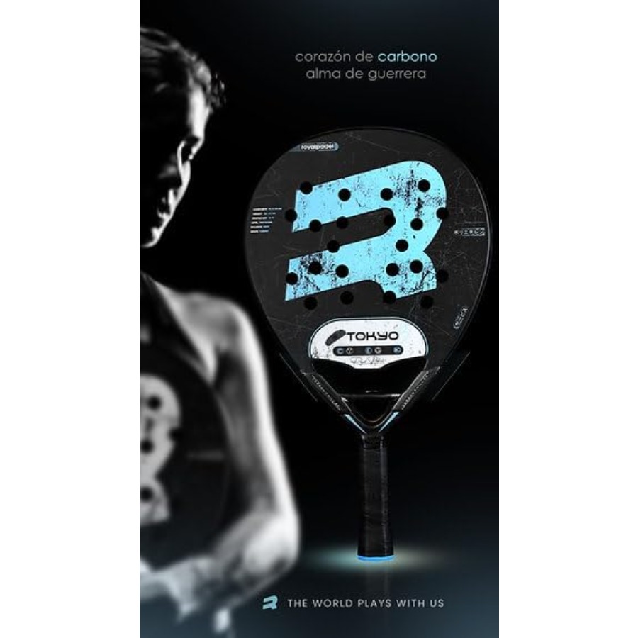東京パデルラケット ブラックファイバーカーボンフェイスブレン - Padel Racket Carbon のレビューと価格