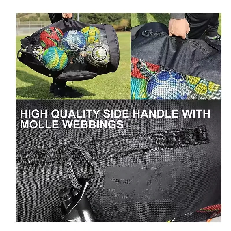 ヘビーデューティーXLサッカーメッシュ機器用ボールバッグ、調 - Xl Sports Equipment Bag のレビューと価格