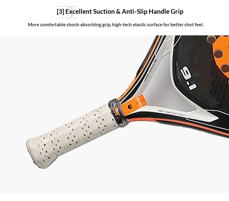 プレミアムカーボンファイバー素材12Kパデルラケット、EVA - Padel Racket Carbon のレビューと価格