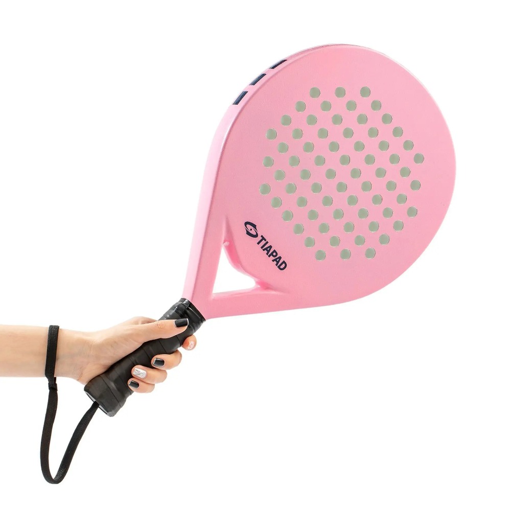 カーボンファイバー製パデル・ケージテニスラケット - 超軽量 - Padel Racket Carbon のレビューと価格